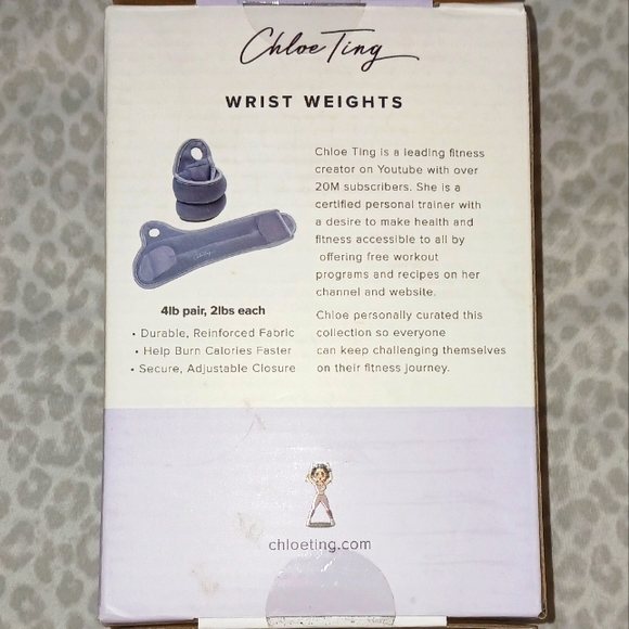 Chloe Ting Wrist Weight set - Picture 2 of 6